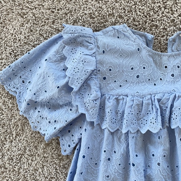 Beautiful eyelit cotton H&M dress - Picture 3 of 6